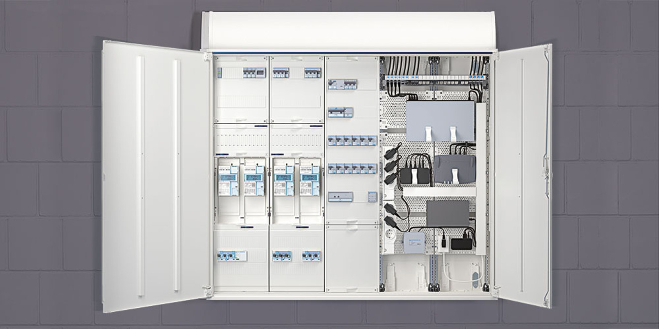 Technikzentrale bei Elektro Raab GmbH & Co. KG in Oberviechtach