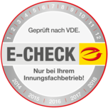 Der E-Check bei Elektro Raab GmbH & Co. KG in Oberviechtach